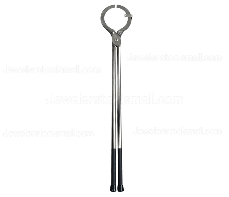 Big Size Stainless Steel Wretch 8KG Crucible Tong For Picking Up Graphite Crucible