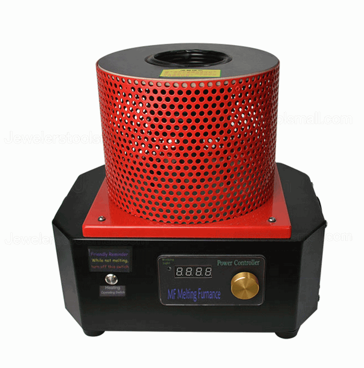Mini Portable Induction Melting Furnace For Gold Silver Steel Smelting Machine