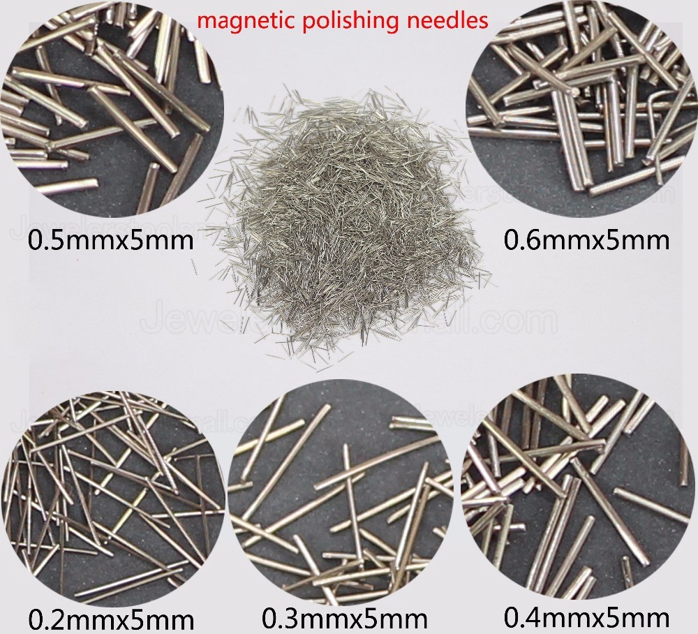 1kg Steel Polishing Pins Media Magnetic Tumbler Polisher tools Jewelry Casting Finishing Dia 0.4/0.5/0.6/0.7/0.8MM