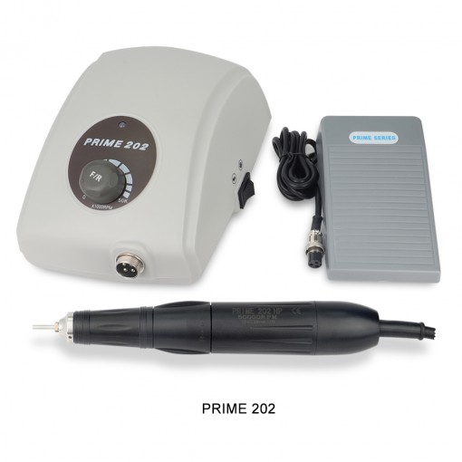 PRIME 202 Brushless Polishing Micro Motor For Jewelry Jade Wood Stone Paraffn Polishing Carving 50000RPM Handpiece