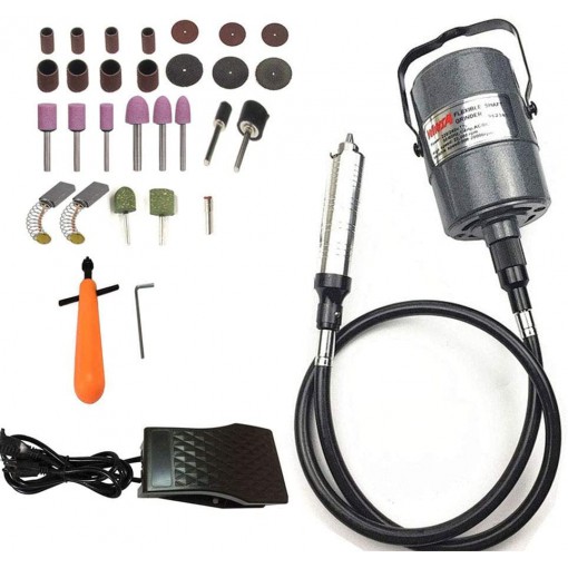 Multi-Function Flex Shaft Grinder Carver Rotary Tool Hanging Electric Grinding Machine