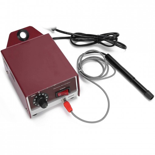 Jewelry Welding Machine Gold Silver Wax Welder Machine Electric Soldering Spot Welder with Melting Temperature Adjustable