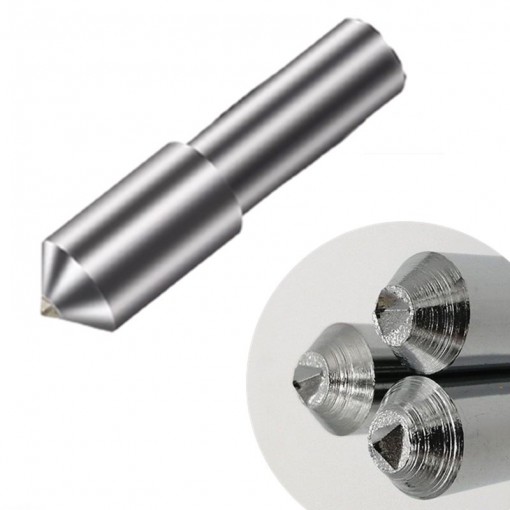 Triangle Diamond Dresser for Grinding Wheel, Tapered Tip Repair Tool