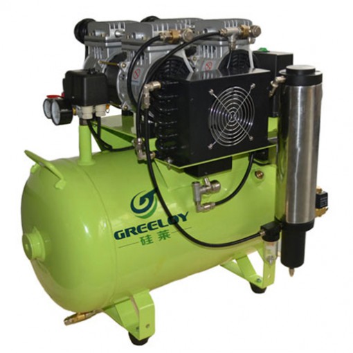 Greeloy®GA-62Y Silent Air Compressor With Drier for Jewelry Making Lab Automation Fields