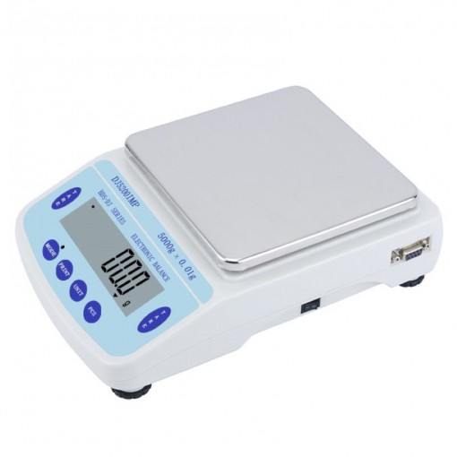 5000g x 0.01g Electronic Bench Scale Laboratory Balance Silver Jewelry Range