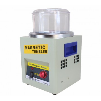Jewelry Magnetic Tumbler 2000 RPM Finisher 7.3 inch Magnetic Polisher with Adjustable Speed KT185