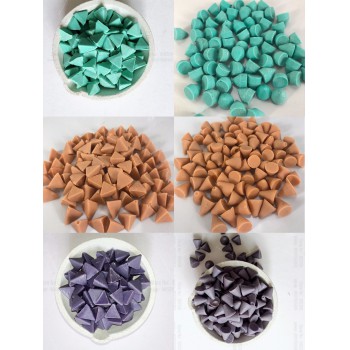 2 Bags Jewelry polishing media Polishing Material Stone Polishing Tumbling Media for Tumbler Machine