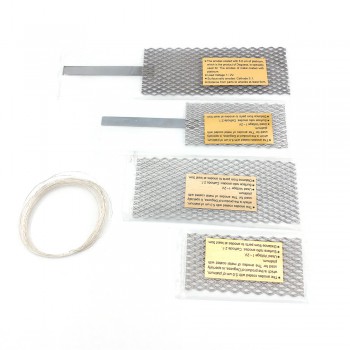 5Pcs Platinum Titanium Mesh Conduit Cathode Wire Pen-plating System Electroplating Machine Accessory Set jewelry tools