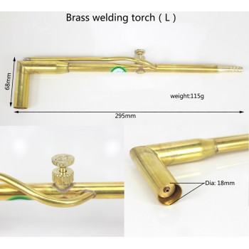 New Jewelry Tool Brass Welding Torch Jewelry Soldering Making DIY Tool S M L XL Four Sizes