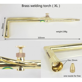 New Jewelry Tool Brass Welding Torch Jewelry Soldering Making DIY Tool S M L XL Four Sizes