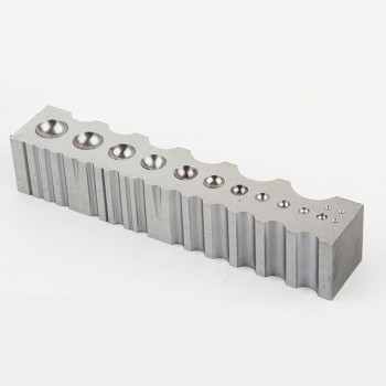2KG Jewelry Bending & Shaping Tool Steel Block Design Forming Block Dapping