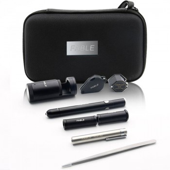 Professional Jewelry Gemology Testing & Identification Tools Portable Identification Box
