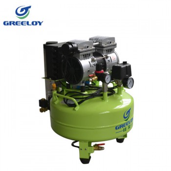 Greeloy® GA-61Y Oil Free Mini Air Compressor With Drier for Jewelry Making Lab Automation Fields