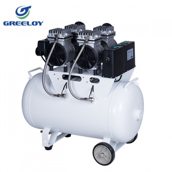 Greeloy GA-62 Ultra Quiet 1.5HP 60L Air Compressor with Check Valve for Jewelry Making