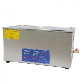 22L Industry Stainless Ultrasonic Cleaner JPS-80A with Digital Control LCD ＆ NC Heating