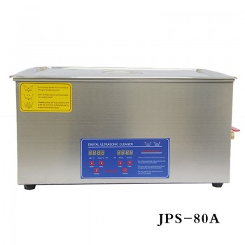22L Industry Stainless Ultrasonic Cleaner JPS-80A with Digital Control LCD ＆ NC Heating