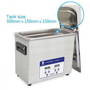 6.5L Ultrasonic Cleaner ultrasound Solution Jewelry Circuit Board Gun Parts