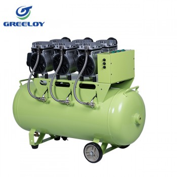 Greeloy GA-63 Ultra Quiet 2.5HP 90L Air Compressor with Check Valve for Jewelry Making Lab Automation Fields