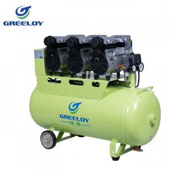 Greeloy® GA-83 Oilless Air Compressor 465L/min for Jewelry Making Lab Automation Fields