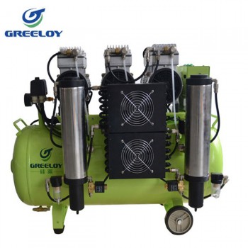 Greeloy® GA-83Y Oilless Air Compressor for Jewelry Making Lab Automation Fields