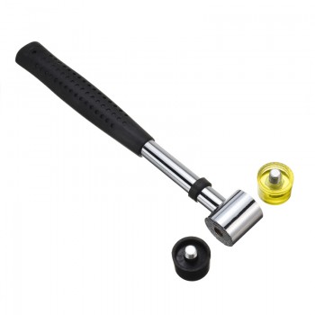Multifunctional 25mm 30mm 35mm 40mm Double Face Tap Hammer Nylon Head Rubber Mallet