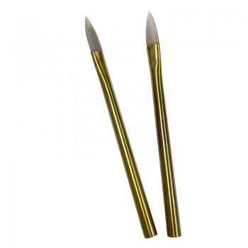Jewelry Handling Tools Agate Burnisher Polishing Knife Edge With Copper Handle Jade Polishing Tools