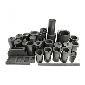High Purity Graphite Crucible Molds with Cap Lab Graphite OEM ODM