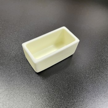 Ceramic Crucible Boat Sample Holder Tube Furnace Corundum Crucible Lab Porcelain Combustion Boat