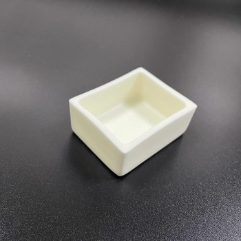 Ceramic Crucible Boat Sample Holder Tube Furnace Corundum Crucible Lab Porcelain Combustion Boat