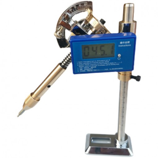 1Pcs Digital Display Angle Manipulator for Gem Faceting Machine Stainless Steel Copper Angle Polishing Handle