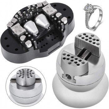 Professional Jewelry Ball Vise 3" Engraving Block Ball Vise Setting Tool 360°Rotation 3 Inch Engraver Ball Vise
