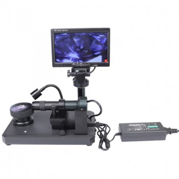 Professional GEM Diamond Inscription Viewer Digital Industry Video Microscope Camera 7" LCD Screen