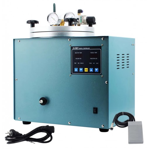 3Kg Automatic Digital Vacuum Casting & Wax Injector Jewelry Casting Machine