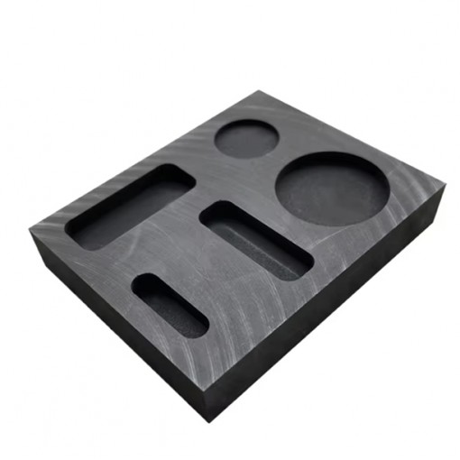 5 Holes DIY Mini Mold Graphite Ingot Mold Gold Silver Metal Melting Crucible