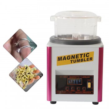 KT-185S Jewelry Polishing Magnetic Tumbler Polishing Finishing Machine with LCD Digital Display