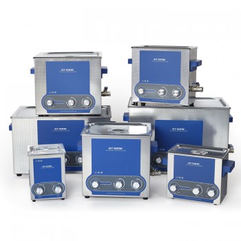GT SONIC-P 2-27L 100-500W Ultrasonic Cleaner with Heater & Timer for Jewelry, Lab, Home