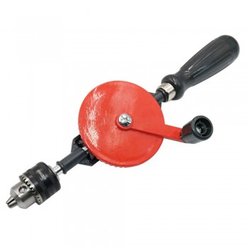 Mini Manual Hand Drill 1/4-Inch with Steel Cast for Drilling Wood Plastics Metal