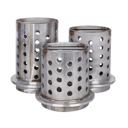 5 Inches Jewelry Vacuum Casting Flask with Perforated Flanged Design