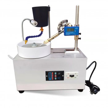 180W Gem Gemstone Faceting Machine with Digital Angle Manipulator for Grinding Polishing 3000RPM