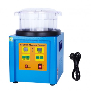 Jewelry Magnetic Tumbler Rotary Tumbler Digital Jewellery Polishing Tumbler KT-208A