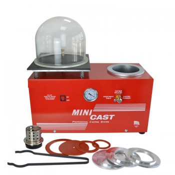 YALI 2L/ 4L Small Jewelry Making Vacuum Casting Machine Metal Gold Casting Recycling Machine