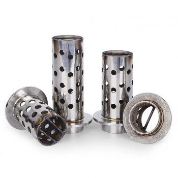 2 / 4 / 5 / 6 Inches Perforated Stainless Steel Casting Flask for Jewelry Vacuum Casting Machine