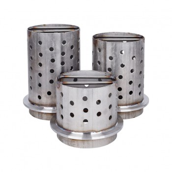 6.3 Inches Perforated Vacuum Casting Flask for Jewelry Casting Melting Machine