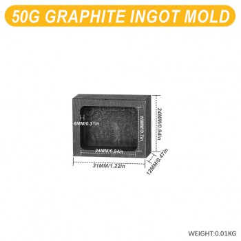 Graphite Ingot Molds for Gold Silver Metal Melting Casting