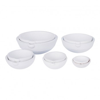 Ceramic Quartz Crucible Bowl for Gold Silver Metal Melting Casting