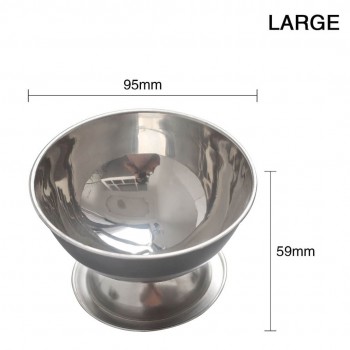 Stainless Steel Round Alum Cups for Jewelry Processing Gold Striking Tools