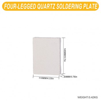 Square Ceramic Welding Plate Quartz Refractory Brick