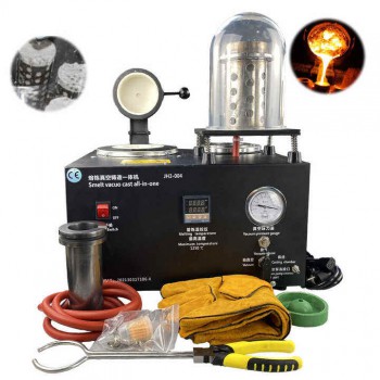 2000W 1250°C Digital Jewelry Vacuum Casting Machine Lost Wax Casting Jewelry