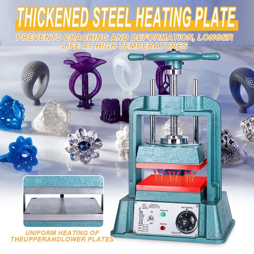 1000W Heating Vulcanizer for Jewelry Casting Molding Machine ...