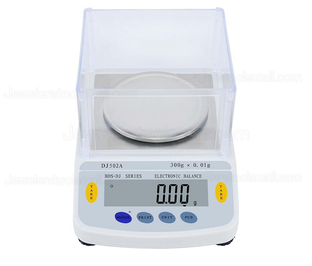 Jewelry Gold Silver Gemstone Lab Analytical Balance Weight Scale USB Digital Electronic Balance